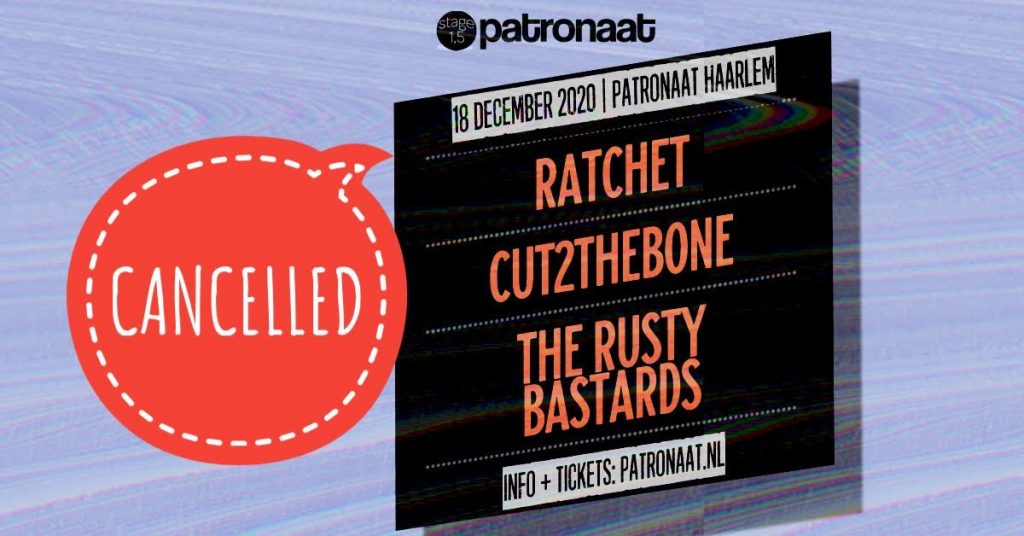 Slachtnacht @Patronaat, 18 december 2020 Cut2thebone